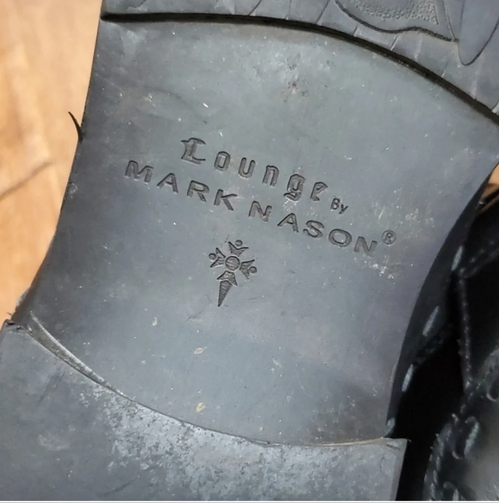 Lounge by Mark Nason U Rock slip on dress shoes